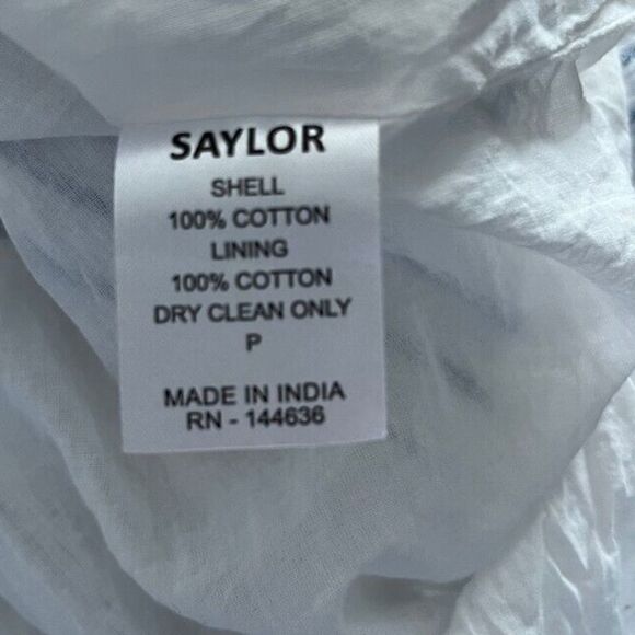 Saylor Striped Pom Pom Gretchen Midi Dress Size Small - Picture 13 of 14